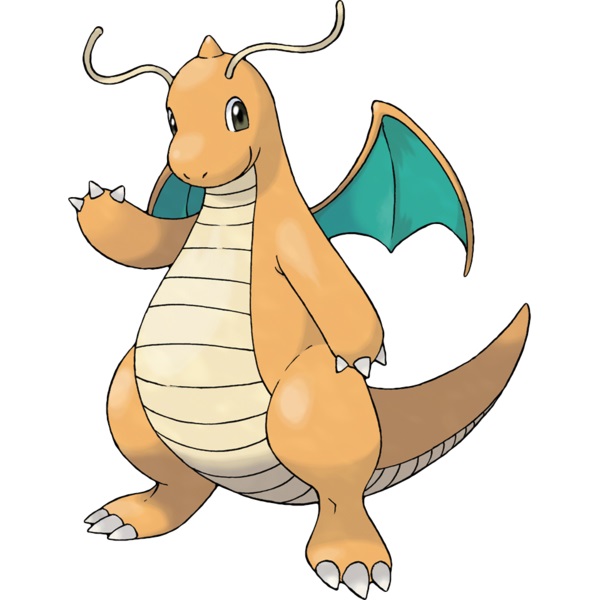 pokémon pseudo-lendário dragonite