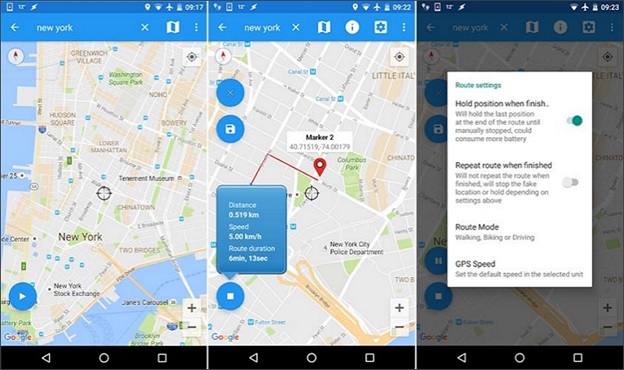 gps go fake android location