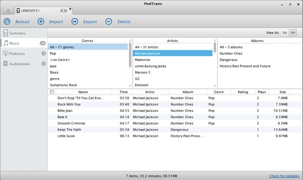 iTunes Alternatives for Mac-PodTrans