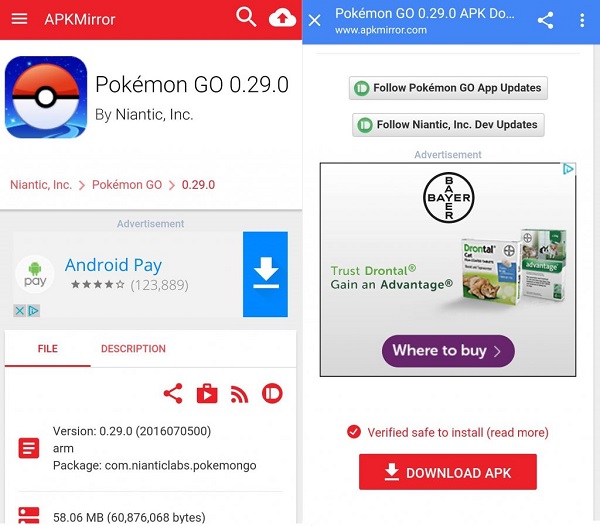 download pokemon go apk