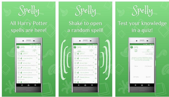 harry pottery spelly app