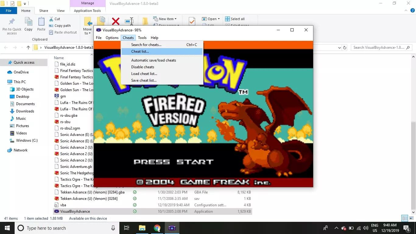 download pokemon fire red rom for vba