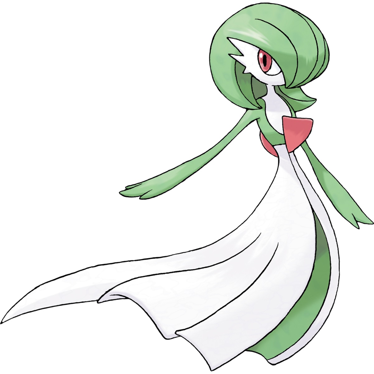 Gardevoir, a fast Pokémon in Sierra’s team