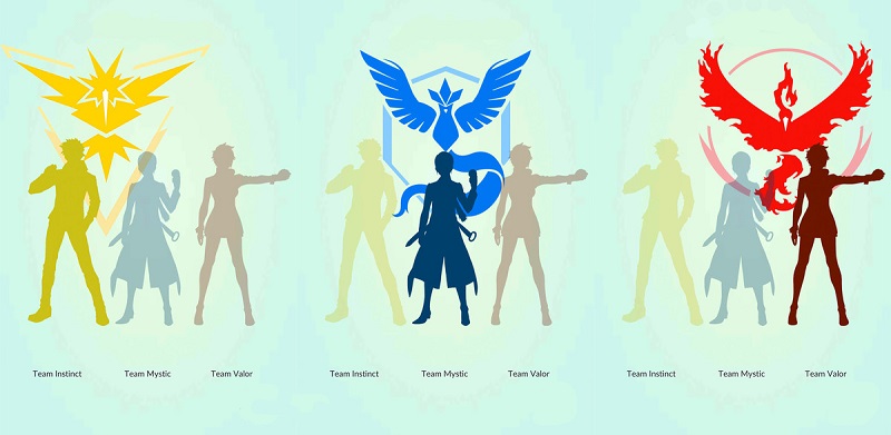 pokemon go player teams