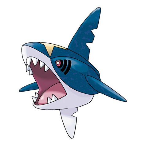Sharpedo, the second option for a Round 2 attack by Sierra