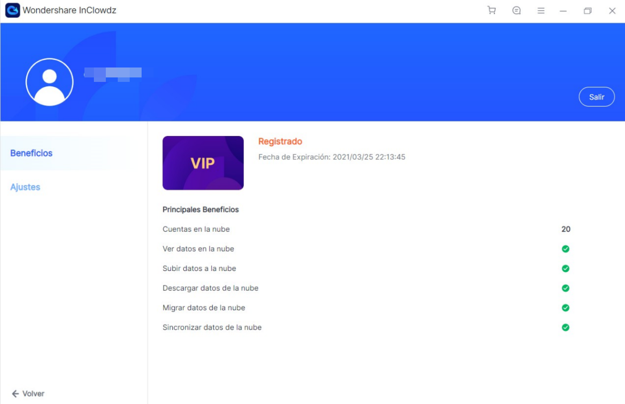 check the account