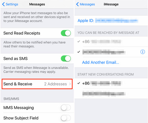 how to link your iphone messages to your mac