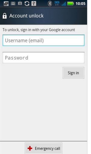 unlock Android phone forgot password
