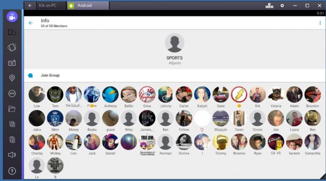 chat rooms with picture sharing