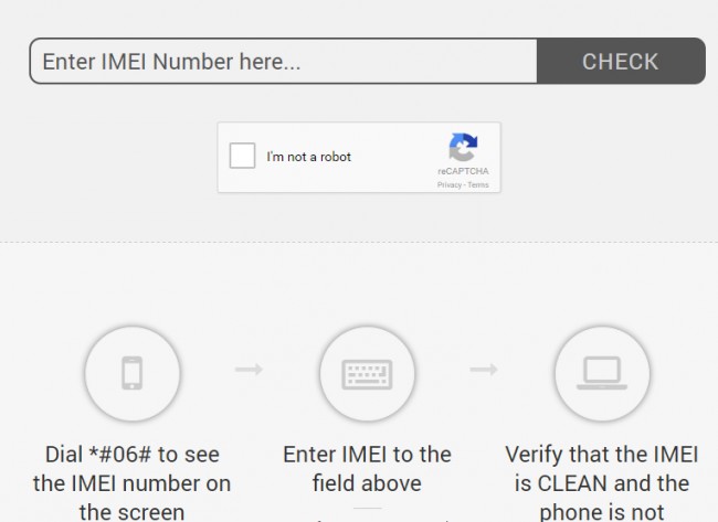 IMEI-Prüfung online