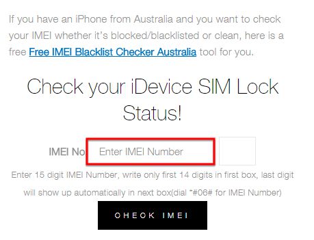 kostenlose Online-IMEI-Prüfer für das iPhone