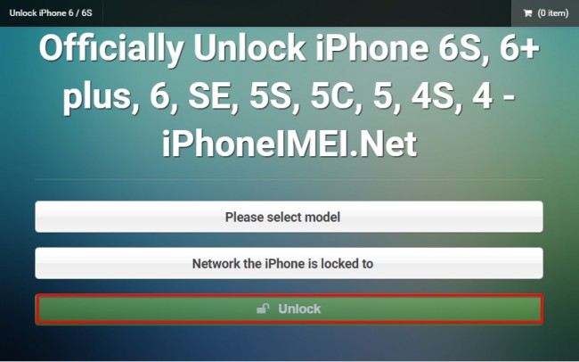 SIM unlock my iPhone