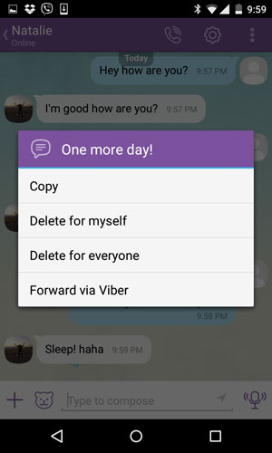 how do you disconnect viber on mac