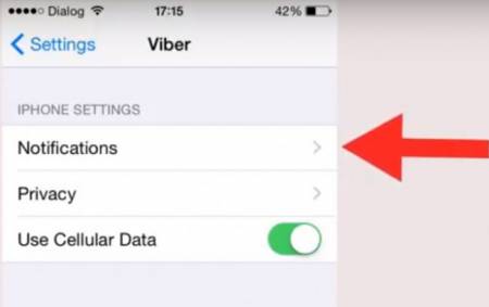 Viber doesn't ring on my iPhone solved