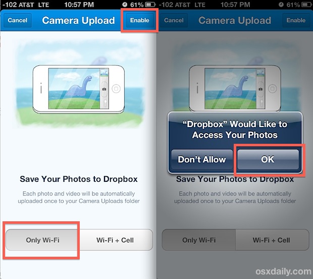 Comment sauvegarder des photos sur iPhone avec Dropbox