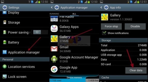 comment supprimer des photos de sauvegarde automatique dans Samsung