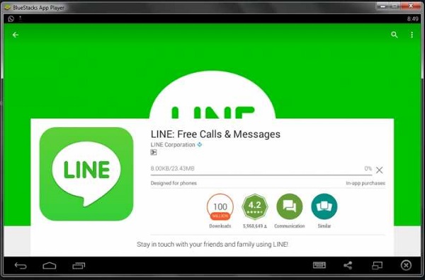 line app for pc only