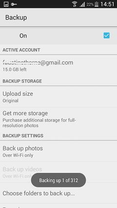 Android-Fotos automatisch mit Google+ sichern