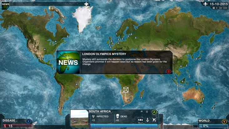 Estrategia de Plague Inc - Apunte a Eventos Globales