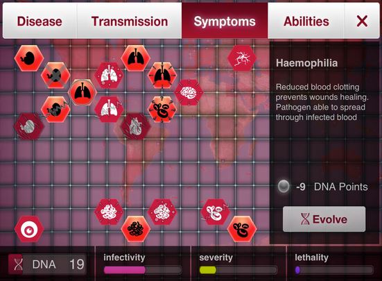 plague inc evolved genes unlock