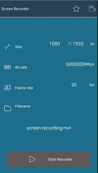 Screen Video Recorder App