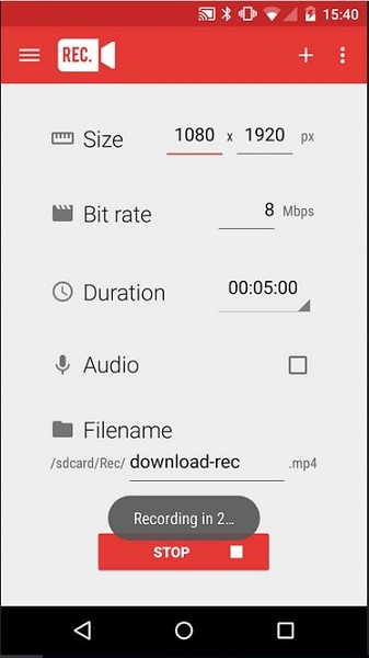 rec screen recorder