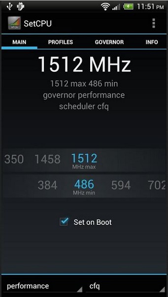 set cpu for rooted user