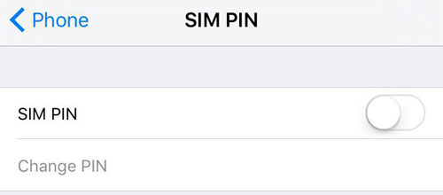 How to unlock sim pin on iphone 6s