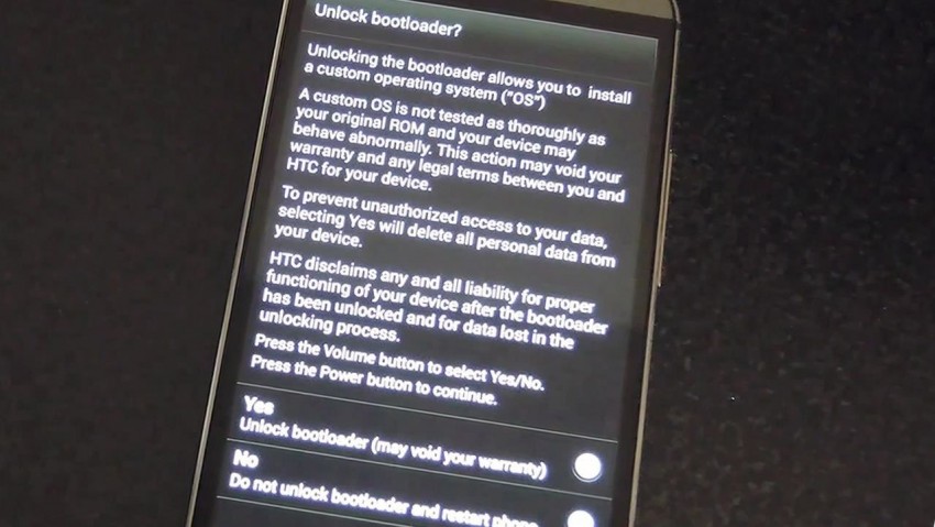 Desbloquear Bootloader HTC