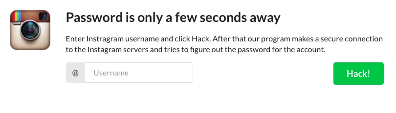 how to hack someone's Instagram password