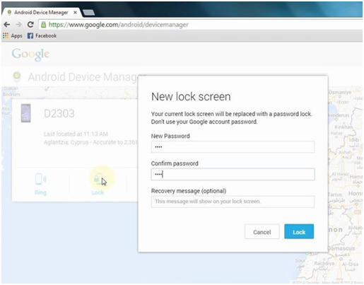 unlock lg forgot password - lock with new password