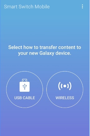 Samsung Smart Switch starten