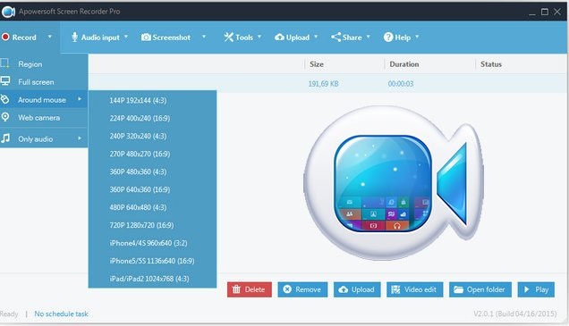 apowersoft screenshot recorder