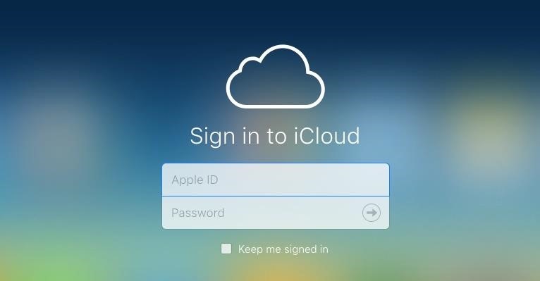 se connecter dans icloud