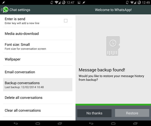 How to open whatsapp with google account - vsetraders