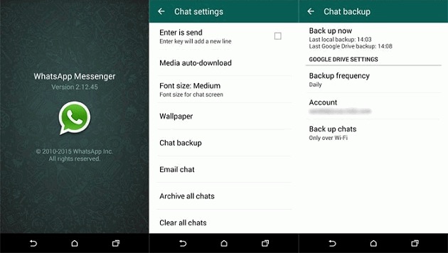 WhatsApp-Chats von Android auf das iPhone übertragen - Sichern