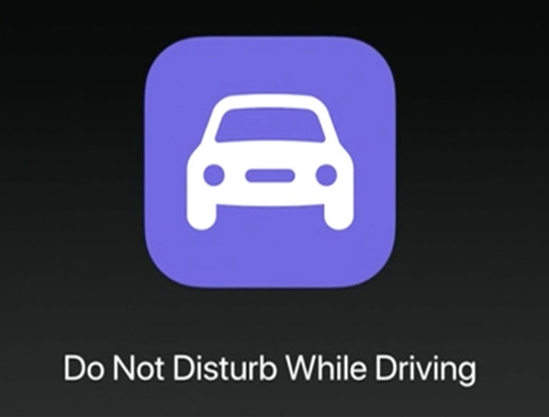 Do not Disturb while Driving