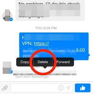 How To Delete Facebook Messenger Messages On Ios Dr Fone