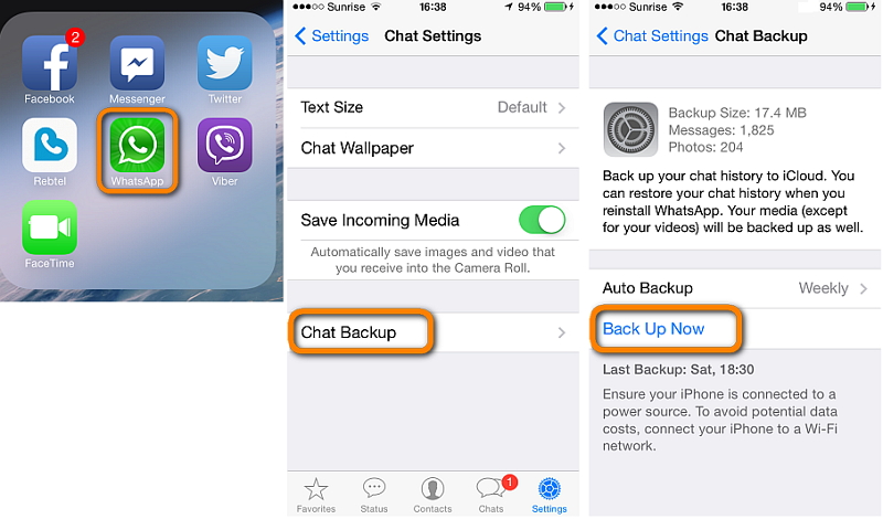 Como fazer backup do WhatsApp no iPhone com diversas formas- Dr.Fone