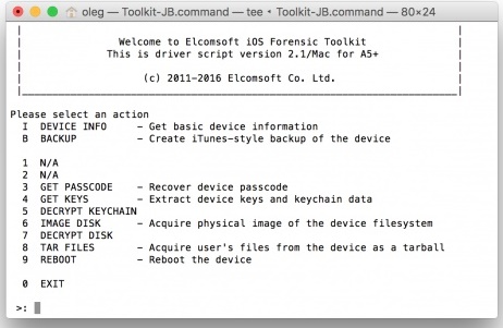 Elcomsoft Ios Forensic Toolkit