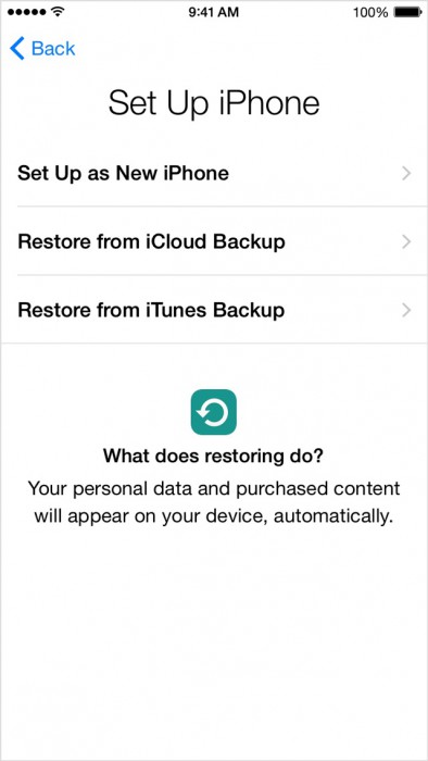 ripristina app iphone da backup itunes