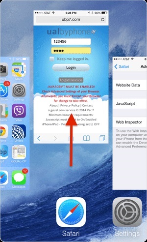 restore safari app on iphone