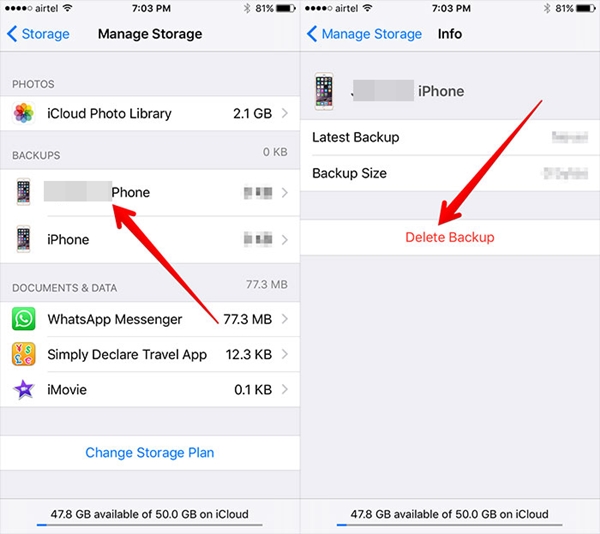 Solved How To Fix Iphone Won T Backup To Icloud Dr Fone