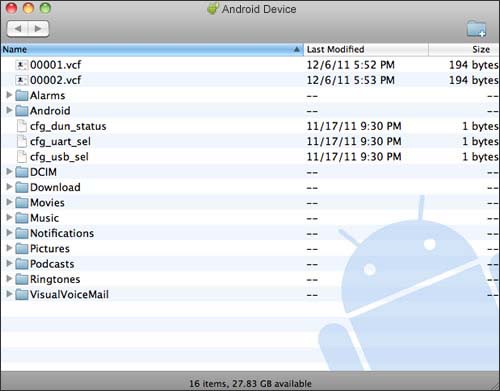 Le meilleur transfert de fichiers Android Mac