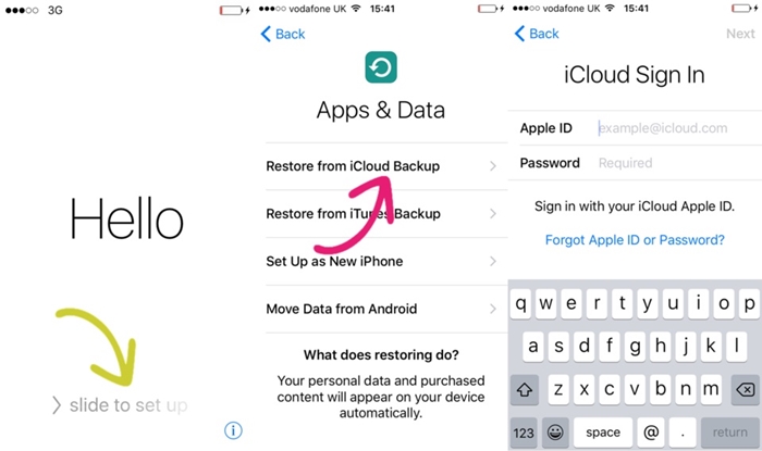 Wie man Kontakte per iCloud vom iPhone auf das iPhone 8 übertragen kann