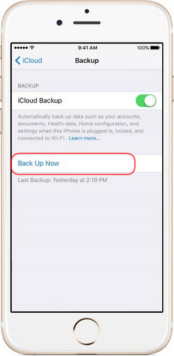Trasferire dati dall'iPhone 6 (Plus) all'iPhone X/iPhone 8 (Plus) con iCloud