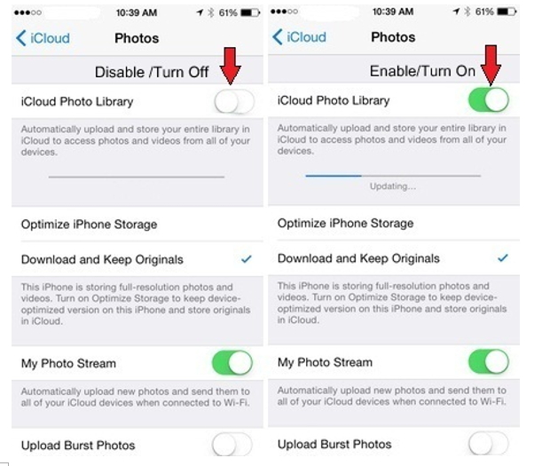 How to transfer photos from iPhone to iPhone with iCloud-2