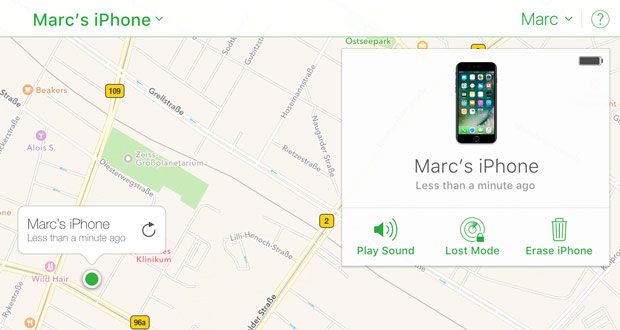 how to track an iphone