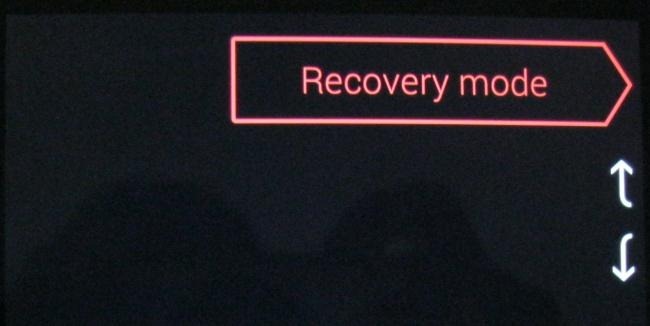 get into a locked phone-enter the recovery mode
