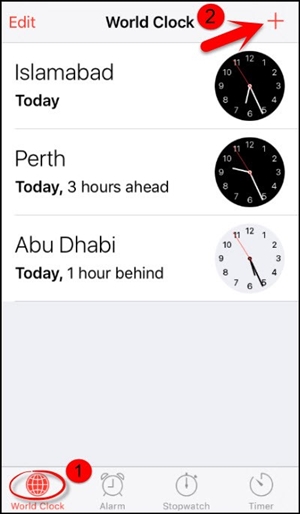 Sbloccare iPhone Passcode-aggiungere un altro orologio